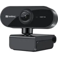 Sandberg Webcam FHD USB2.0 2MP 30 images/seconde Microphone stéréo noir USB WEBCAM FLEX 1080P