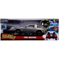 Jada Back To The Future Dlorean Ii 1:24 Figure Gris Enfants