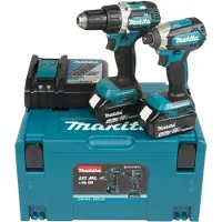 Makita Combopack 2 outils 18V (DTD153 + DDF484) (2x5,0 Ah) - DLX2189TJ