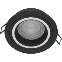 Eglo CAROSSO-Z lampe encastrée lampe de plafond plafonnier - Ø9,3 x ET70 cm - noir - 4,7W incl - IP20