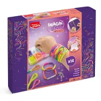 Maped Creativ Kit de bijoux IMAGIN'STYLE Bracelets NEON Kit pour créer 14 bracelets, pour la technique