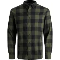 Jack & Jones Chemise olive / noir