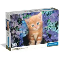 Clementoni , le Puzzle européen Made in Italie Puzzle Ginger Cat - 500 à 999 pièces