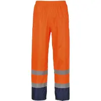 Portwest Pantalon de pluie haute visibilité Bicolore