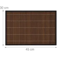 Relaxdays Set de table 6pcs. (6 pcs, 30 x 45 cm)