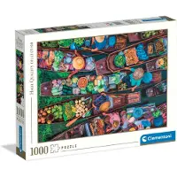 Clementoni Puzzle Marché thaïlandais flottant, 1000pcs.