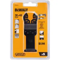 Dewalt DT20723 BIM Multitool Saw Blade Pour Bois Et Ongles - 30 Mm (5e)