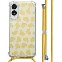 IMoshion Coque Design avec cordon pour Samsung Galaxy S25 Edge - Citrus Dream