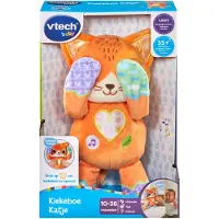 Vtech Baby Kiekeboe Katje, 0,8 an(a), Son, Fonction parlante, Piles nécessaires, AA, Peluche