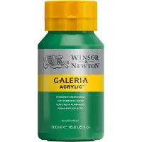 Winsor & Newton Galeria Peinture acrylique 500 ml Permanent green medium 484