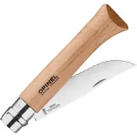 Opinel No. 12 002441 Beech Wood, couteau de poche dentelé