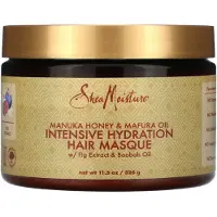 SheaMoisture Masque d'hydratation intensive au miel de Manuka et à l'huile de Mafura par pour unisexe - 12 oz Masque