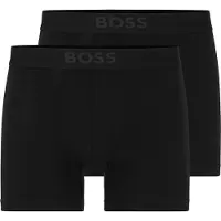 BOSS pour homme. 50475677 Pack 2 Caleçons noirs UltraSoft (S), Homewear, Modal