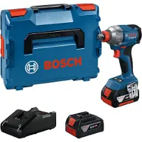 Bosch Clé à Chocs Gdx 18v-285 2 Battery 4.0ah L-boxx