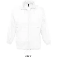 Sol Veste Coupe-Vent Imperméable - Unisexe - 32000 - Blanc