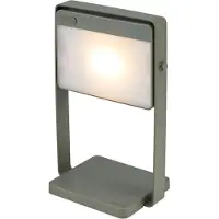 Nordlux Lampe solaire portable à LED Saulio IP44, Variante : 107 x 170 x 236 mm, solaire, 3,5 W, 200 lm, vert