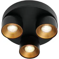 Nordlux Point noir Pitcher 3 lumières directionnelles