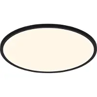 Nordlux Plafonnier Oja noir Ø 42,4cm - réglable - 19W