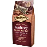 Carnilove Large Breed Duck And Turkey Cat Food 6kg Doré 6kg