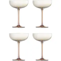 Bloomingville Ensemble de 4 verres à cocktail Aston en bronze