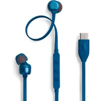JBL Tune 310c Usb-c Earphones Bleu