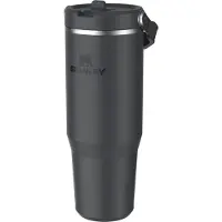 Stanley IceFlow Flip Straw Tumbler bouteille d’eau en acier inoxydable Black 2.0 890 ml