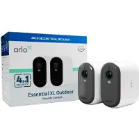Arlo Pack de 2 Caméras de surveillance Essential2 XL extérieur HD Blanc