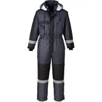 Portwest Combinaison hiver étanche matelassée Marine XL