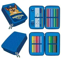 Ryhmä Hau Porte-plume rempli - Trousse d'école & pot à crayons avec accessoires pour enfants
