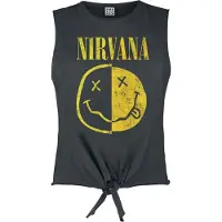 Nirvana Top de - Amplified Collection - Spliced - S - XL - pour Femme - anthracite - Taille XL