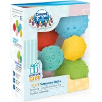 Canpol Babies Sensory balls balles souples de détection 6 pcs