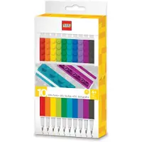 LEGO Lot de 10 stylos à encre gel