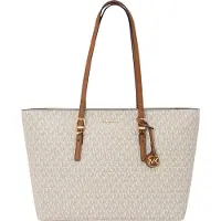 Michael Kors pour femme. 30T5GQNT9B Sac à main beige Quinn (OSFA), Casuel, PVC