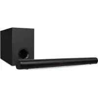 Denver DSS-7030 Barre de son avec subwoofer sans fil - audio Bluetooth, HDMI & connexion optique, montage mural possible