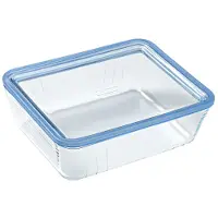 Pyrex Plat à four en verre pur rectangulaire 2,6 litres