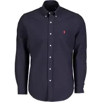 Ralph Lauren pour homme. 710772290002 Chemise Oxford sur mesure marine (M), Casuel, Coton, Manche longue