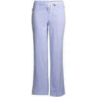 Ralph Lauren Pantalon de pyjama bleu clair / blanc cassé