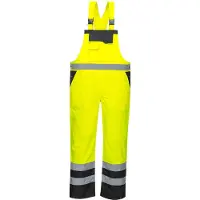 Portwest - Cotte Contrast Non-doublée Couleur : Jaune/noir Taille M