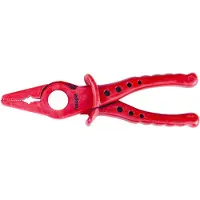 HAUPA Flachzange 180mm isol 1Komp 120052