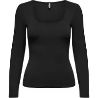 ONLY T-shirt 'ONLEa' noir