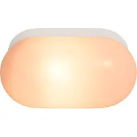 Nordlux Applique LED gradable Foam IP44, Variante : 110 x 210 mm, E27, blanc