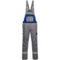 Portwest Salopette bicolore FR07 Bizflame Ultra Gris L