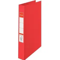 Esselte Classeur à anneaux 25 mm Carton, PP (Polypropylène) DIN A4 23 anneaux Rouge (A4, 25 mm, 1 pcs)