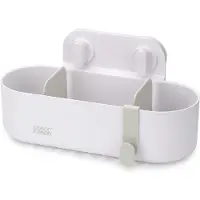 Joseph Joseph Duo Shower Caddy de , grand caddy de douche de, stockage pour savon, shampooing, gel de douche, avec séparateurs réglables, facile à installer de.