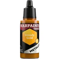 The Army Painter Peinture métallique Warpaints Fanatic Metallic : Greedy Gold 18 ml