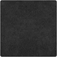 vidaXL Tapis Shaggy Anti-dérapant Gris foncé 160 x 160 cm PP