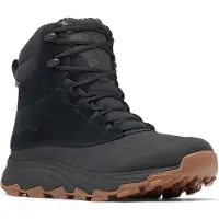 Columbia - Bottes imperméables d'hiver - Expeditionist Shield Black Graphite pour Homme en Cuir - Taille 46 - Noir