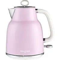Salter EK5737PNKVDE Retro Rapid Boil Kettle Pink, Bouilloire électrique, Pink