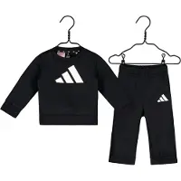 Adidas Essentials Set Noir 6-9 Months Enfants