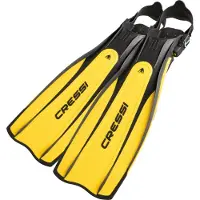 Cressi Palmes Pro Light - Couleur - Jaune, Taille - L/Xl-44/46